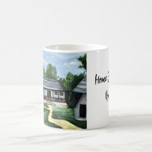 Rumänien - Traditionelles transsilvanisches Rustik Kaffeetasse