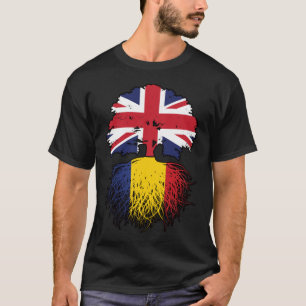 Rumänien Vereinigtes Königreich Rumänien Vereinigt T-Shirt