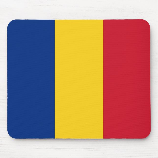 Rumänienflagge Mousepad (Vorne)