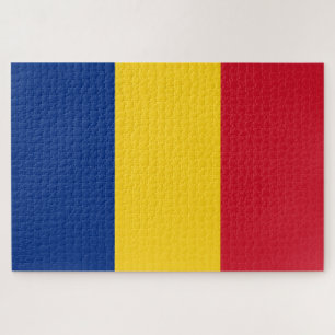 Rumänienflagge Puzzle