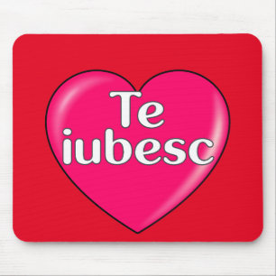 Rumänisch - i-Liebe Sie Mousepad