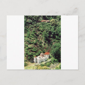 Rumänisch Skete Lakkoskiti, auf dem Athos-Berg Postkarte
