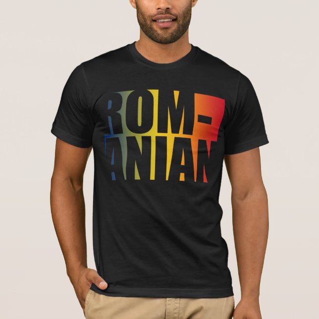 Rumänisch T-Shirt (Vorderseite)