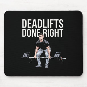 Rumänische Deadlift-Bodybuilding Fitness Workout G Mousepad