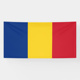 Rumänische Flagge Banner