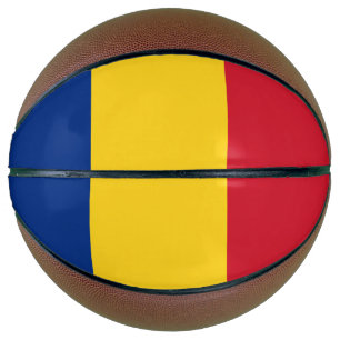Rumänische Flagge Basketball