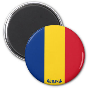 Rumänische Flagge Charming Patriotic Magnet
