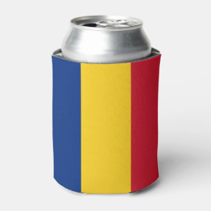 Rumänische Flagge Dosenkühler