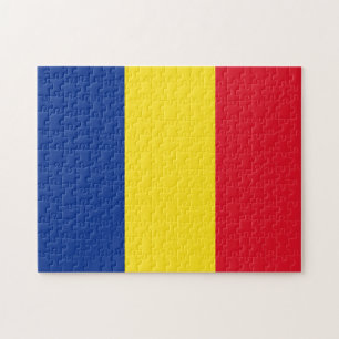 Rumänische Flagge Jigsaw Puzzle