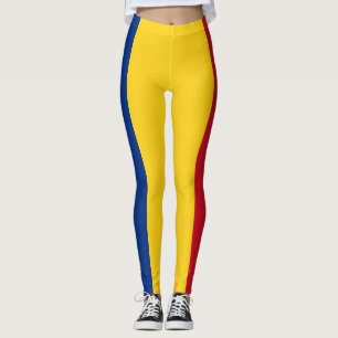 Rumänische Flagge Leggings