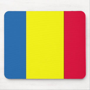 Rumänische Flagge Mousepad