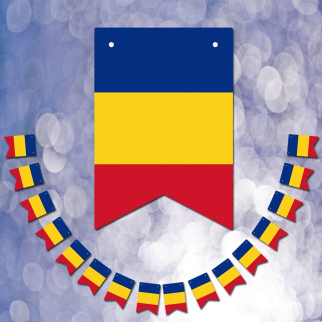 Rumänische Flagge & Party Rumänien Banner / Hochze (Von Creator hochgeladen)