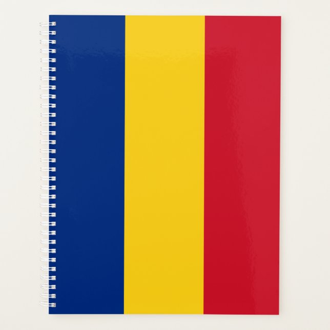 Rumänische Flagge Planer (Vorderseite)