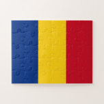 Rumänische Flagge Puzzle<br><div class="desc">Rumänische Flagge</div>