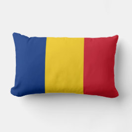 Rumänische Flagge (Rumänien) Lendenkissen