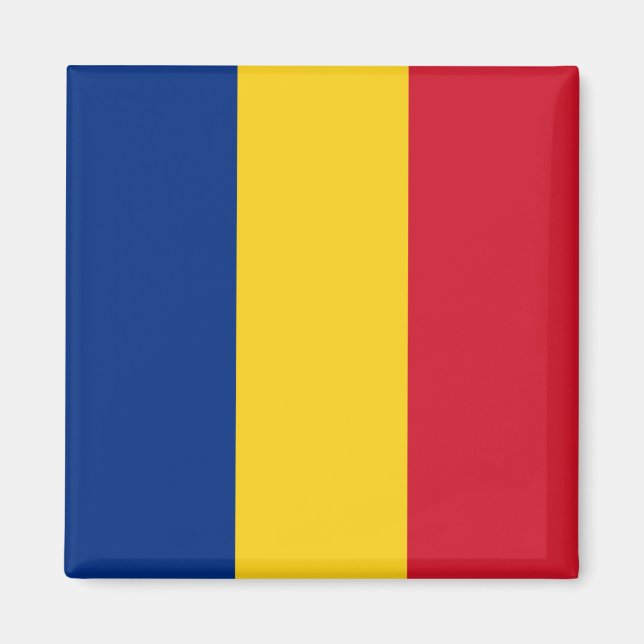 Rumänische Flagge (Rumänien) Magnet (Vorne)