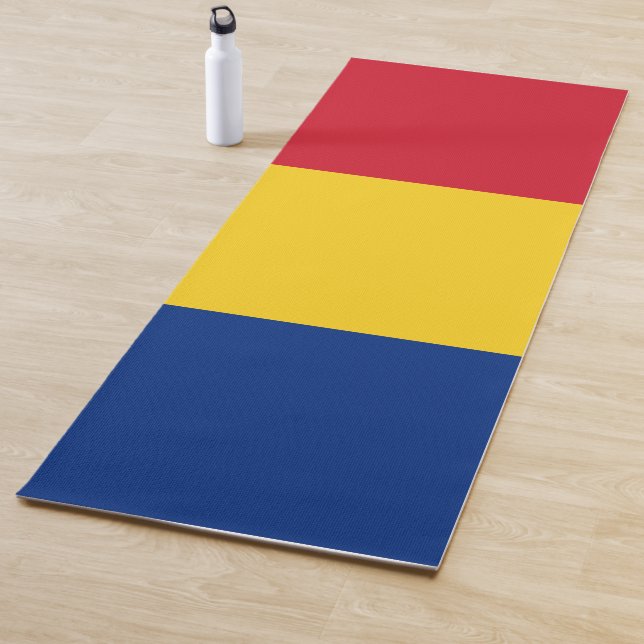 Rumänische Flagge (Rumänien) Yogamatte (Beispiel)