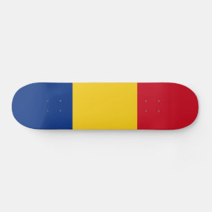 Rumänische Flagge Skateboard