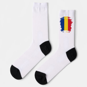 Rumänische Flagge Socken