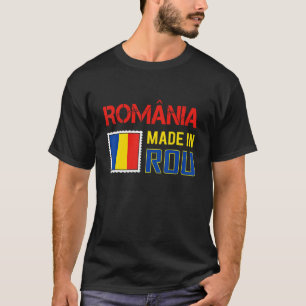 Rumänische Flagge T-Shirt