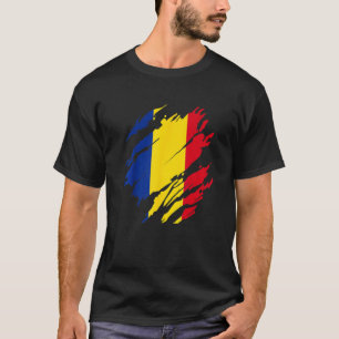 Rumänische Flagge T-Shirt