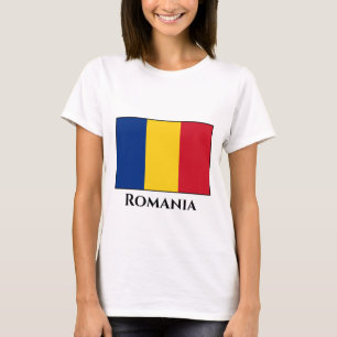 Rumänische Flagge T-Shirt