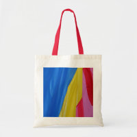 Rumänische Flagge Tote Tag