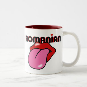 Rumänischer Becher Zweifarbige Tasse