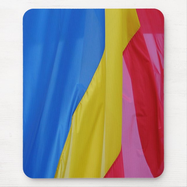 Rumänischer Flag Mouse Pad Mousepad (Vorne)