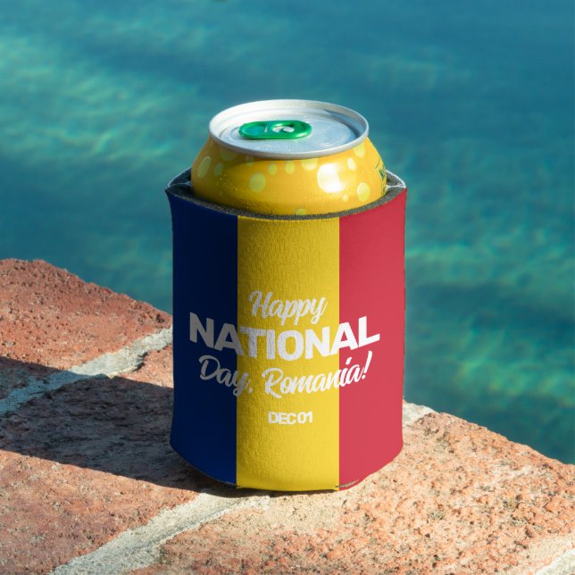 Rumänischer Unabhängigkeitstag Rumänische National Dosenkühler (In Situ Pool)