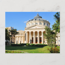 Rumänisches Athenaeum in Bukarest, Rumänien Postkarte