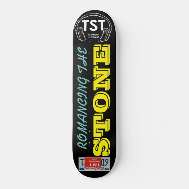 RUMÄNKUNG DER STONE-Skateboard Skateboard (Vorderseite)