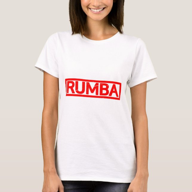 Rumba Briefmarke T-Shirt (Vorderseite)
