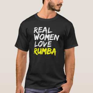 Rumba Dancer Partner Outfit Women Liebe Rumba T-Shirt