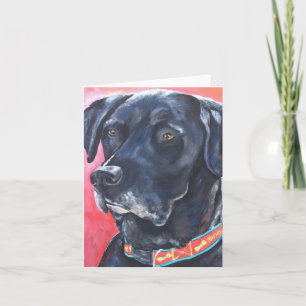 "Rumba" - PET Portrait Notecard Karte
