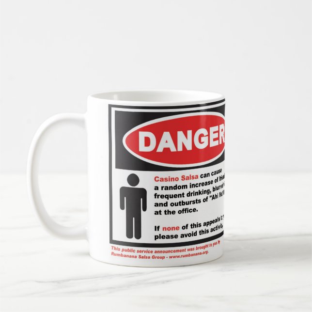 Rumbanana-Gefahr Tasse (Links)