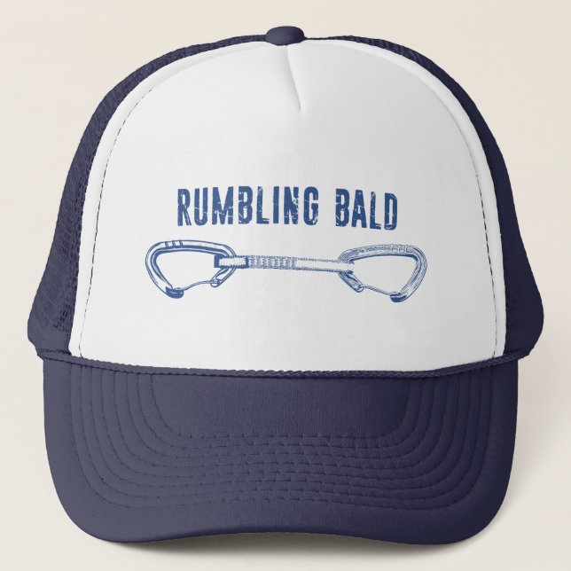 Rumbling Bald Climbing Quickdraw Truckerkappe (Vorderseite)