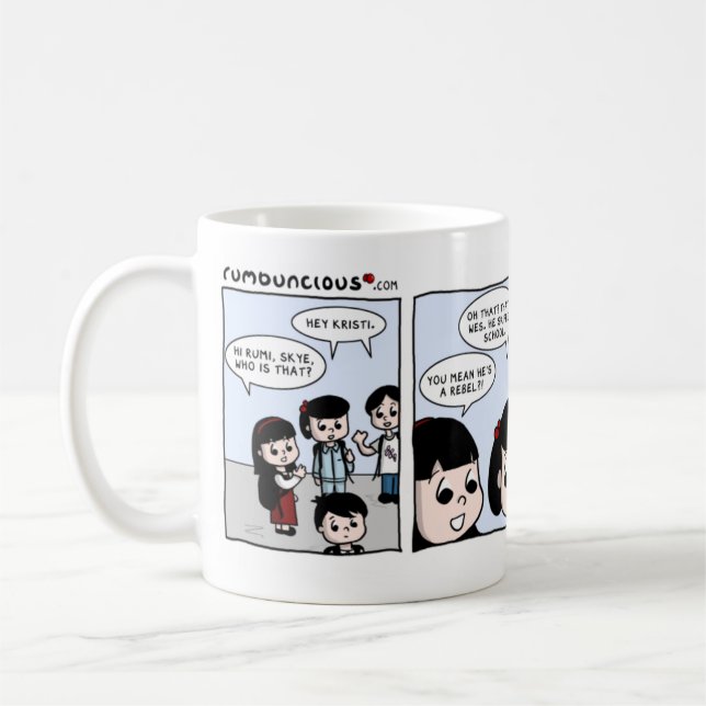 rumbuncious™ #6 kaffeetasse (Links)