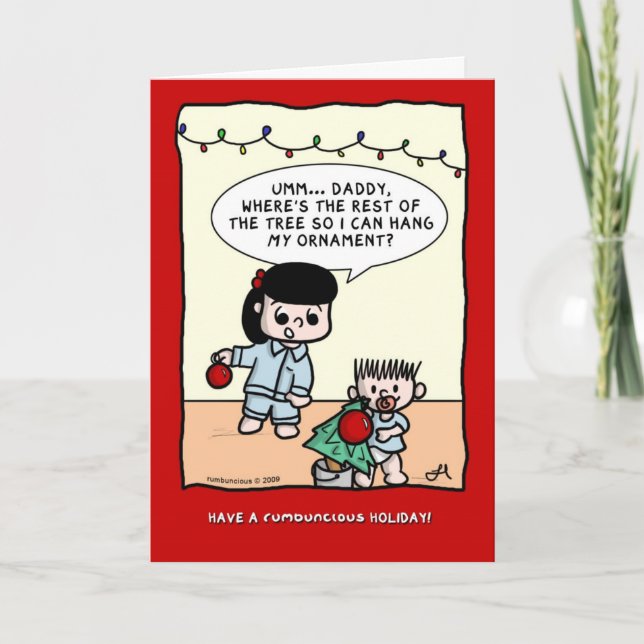 rumbuncious™ Holiday 2009 Feiertagskarte (Vorderseite)