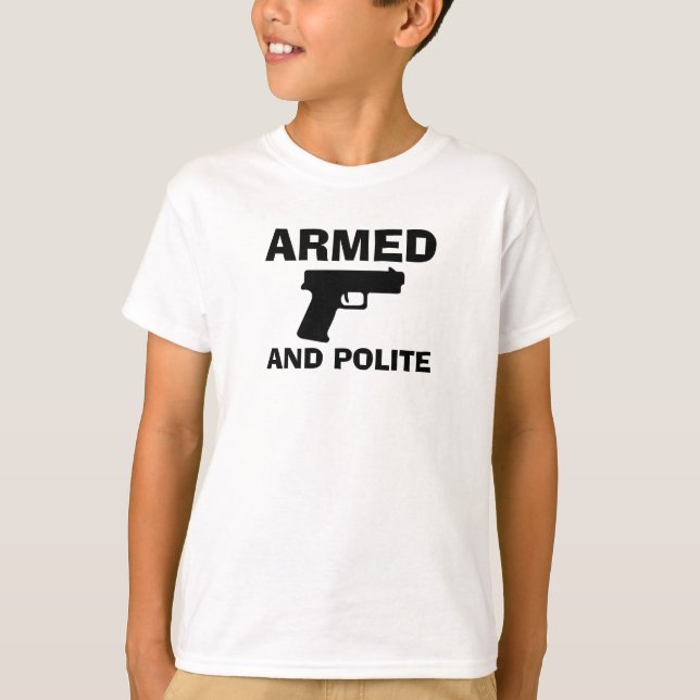 RÜMED UND POLITE Boys T - Shirt (Vorderseite)