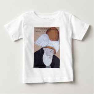 Rumi "Hindernisse der Liebe" Zitat auf Geschenk T- Baby T-shirt