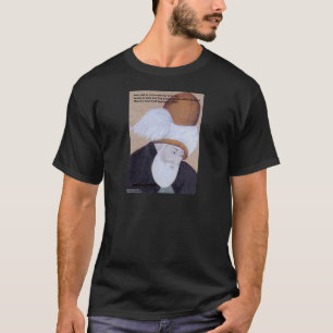 Rumi "Hindernisse der Liebe" Zitat auf Geschenk T- T-Shirt