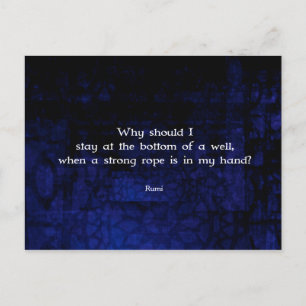 Rumi inspirierendes Aktionsangebot Postkarte