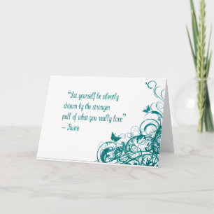 Rumi Liebe Zitat Karte