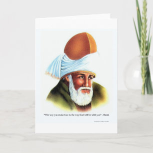 Rumi "Make Liebe" Zitat auf T-Shirts Tasse Geschen Karte
