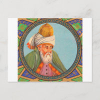 Rumi Portrait Ölgemälde