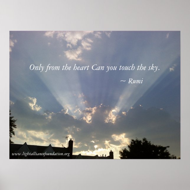 Rumi Print Poster (Vorne)