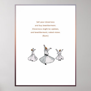 Rumi Quotes Poster