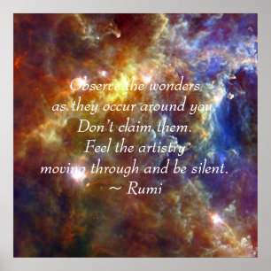 Rumi The wonders Poster