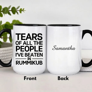 Rummikub-Trophäe Tasse